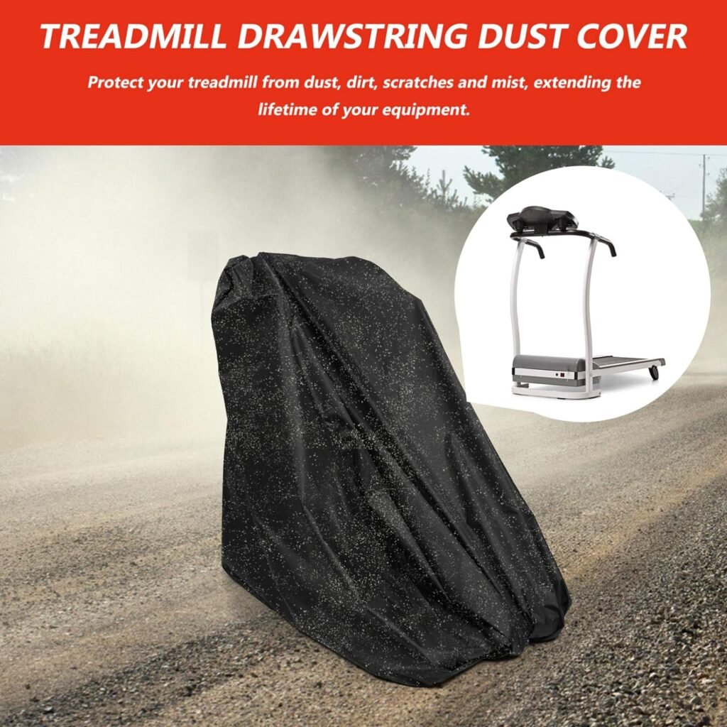 BESPORTBLE Folding Treadmills Treadmill Cover Running Machine Cover Home Running Machines Shield Exercise Workout Equipment Protectot for Home Gym Running Treadmill Running Treadmill Running Treadmill