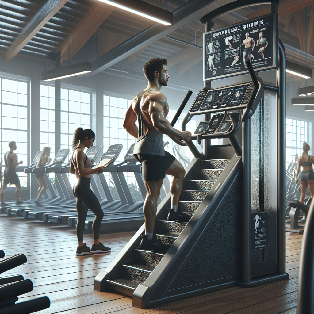 Achieve Your Fitness Goals with the Best Gym Stairs Machines