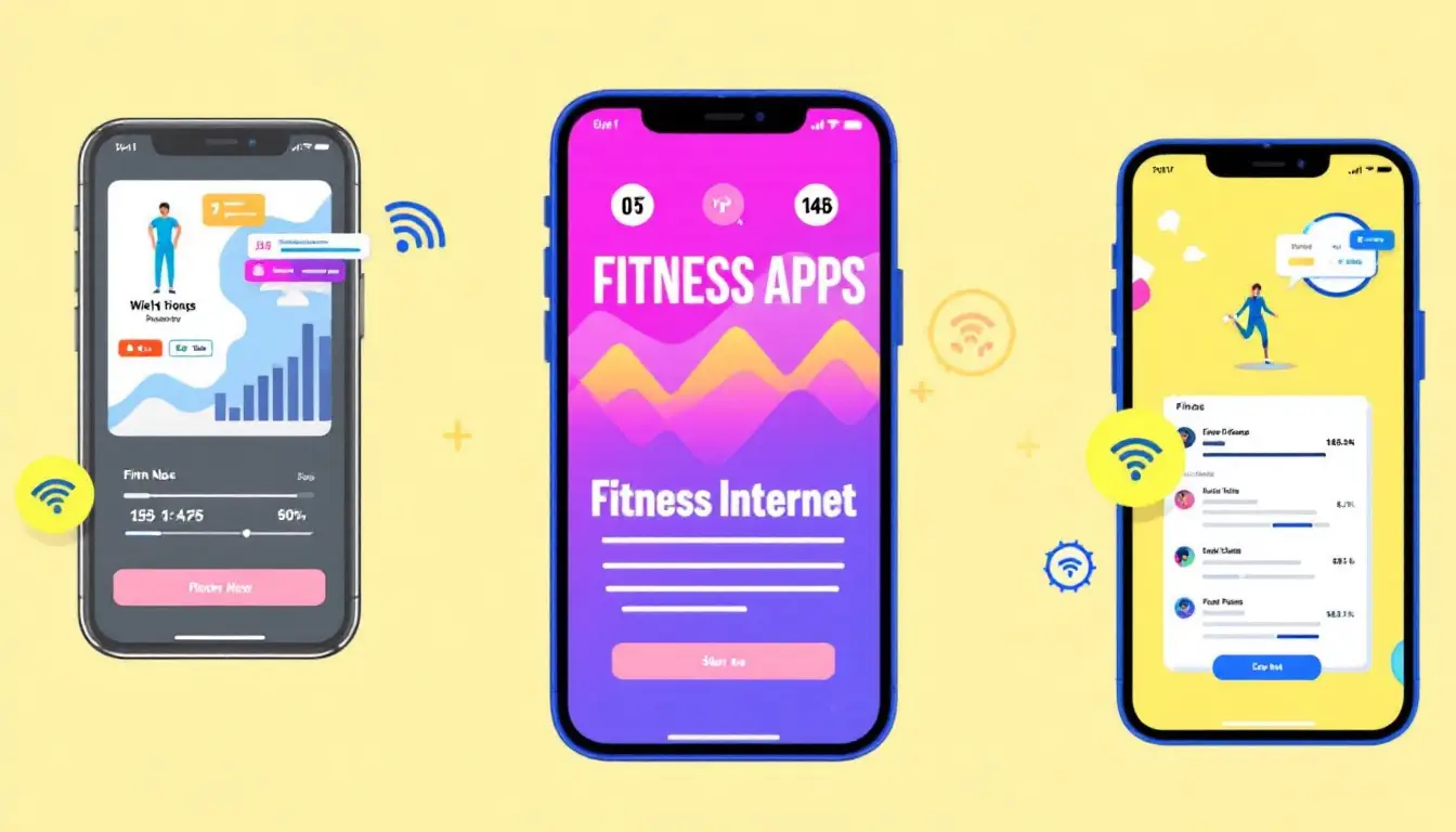 Top 5 Popular Fitness Apps Needing a Fast Internet for Efficient Workouts