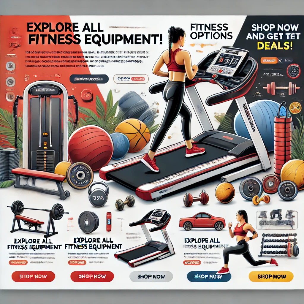 Explore All Fitness Equipment - Shop Now!